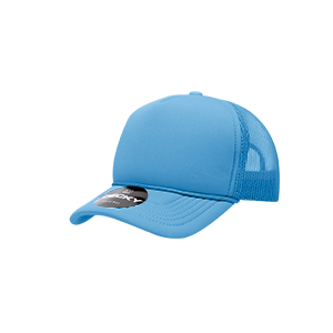 Youth 5 Panel Mid Profile Structured Foam Trucker Hat | 7010