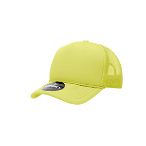 Youth 5 Panel Mid Profile Structured Foam Trucker Hat | 7010
