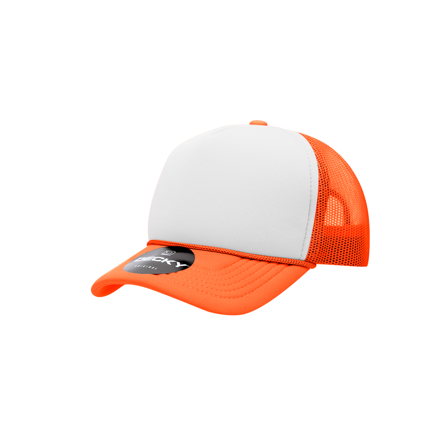 Youth 5 Panel Mid Profile Structured Foam Trucker Hat | 7010