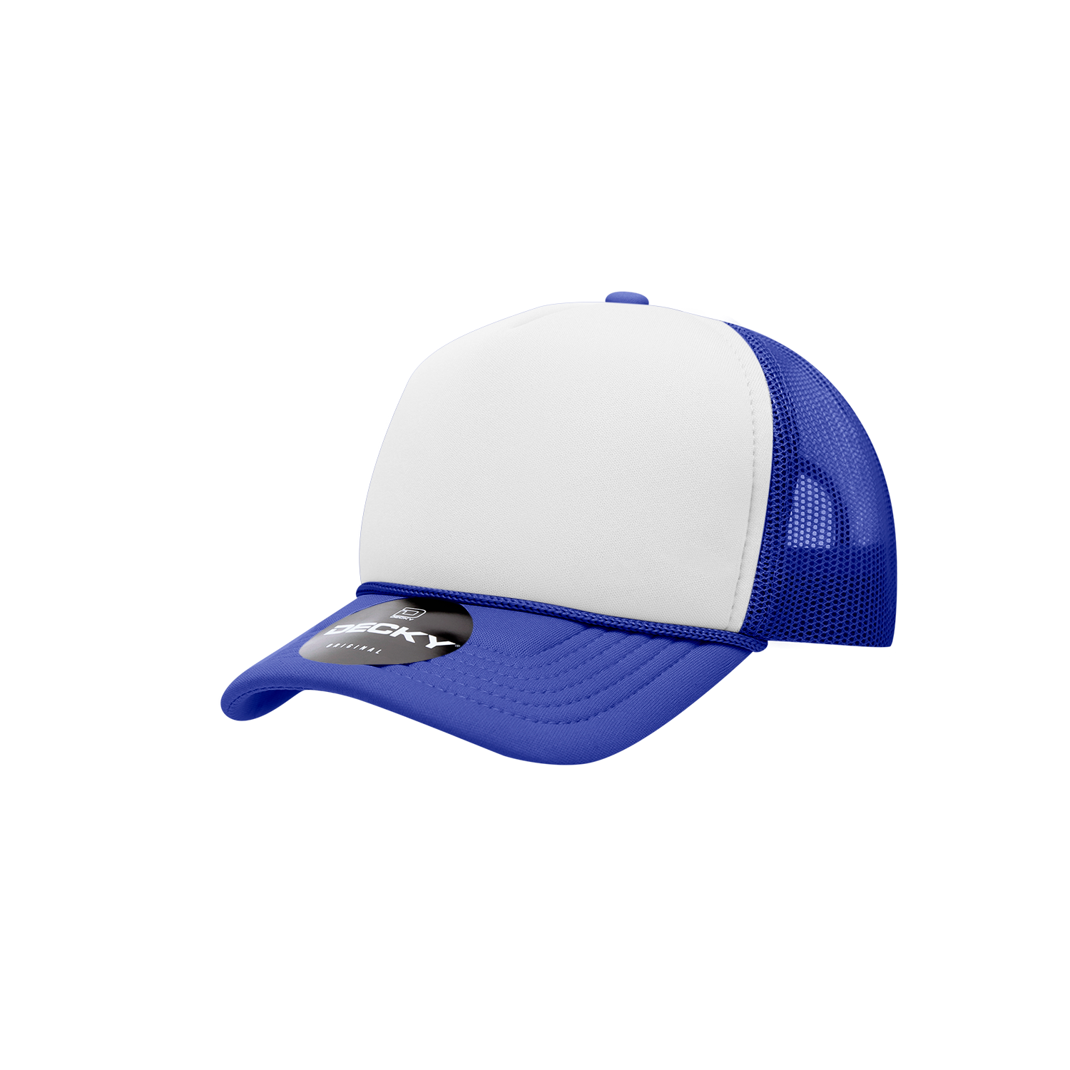 Youth 5 Panel Mid Profile Structured Foam Trucker Hat | 7010