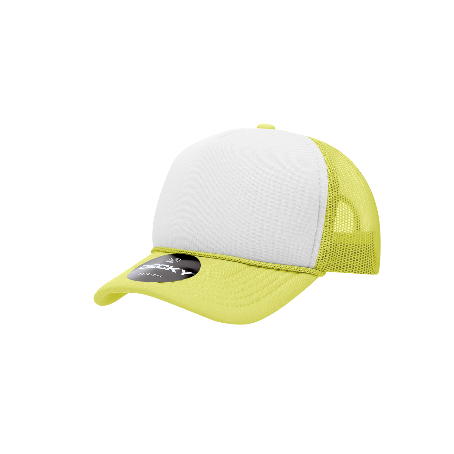 Youth 5 Panel Mid Profile Structured Foam Trucker Hat | 7010