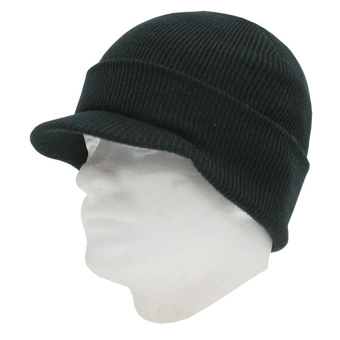 DECKY 8009 HybriCap Acrylic Cuffed Beanie with Visor | 8009