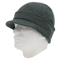 DECKY 8009 HybriCap Acrylic Cuffed Beanie with Visor | 8009