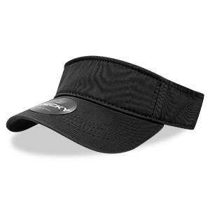 Decky Classic 962 Polo Visor, Chino Twill Cotton, Hook & Loop