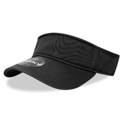 Decky Classic 962 Polo Visor, Chino Twill Cotton, Hook & Loop