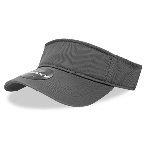 Decky Classic 962 Polo Visor, Chino Twill Cotton, Hook & Loop