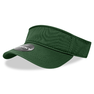 Decky Classic 962 Polo Visor, Chino Twill Cotton, Hook & Loop