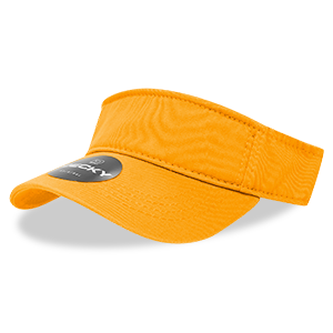 Decky Classic 962 Polo Visor, Chino Twill Cotton, Hook & Loop