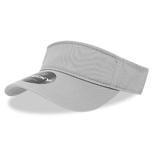 Decky Classic 962 Polo Visor, Chino Twill Cotton, Hook & Loop