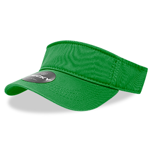 Decky Classic 962 Polo Visor, Chino Twill Cotton, Hook & Loop