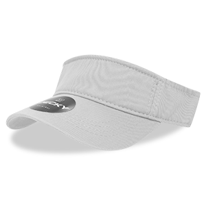 Decky Classic 962 Polo Visor, Chino Twill Cotton, Hook & Loop