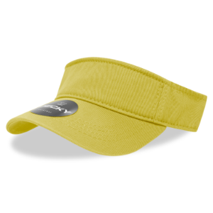 Decky Classic 962 Polo Visor, Chino Twill Cotton, Hook & Loop