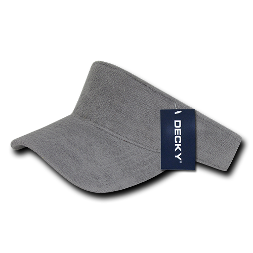 DECKY 996 Terry Visor, Grey