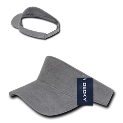 DECKY 996 Terry Visor, Grey