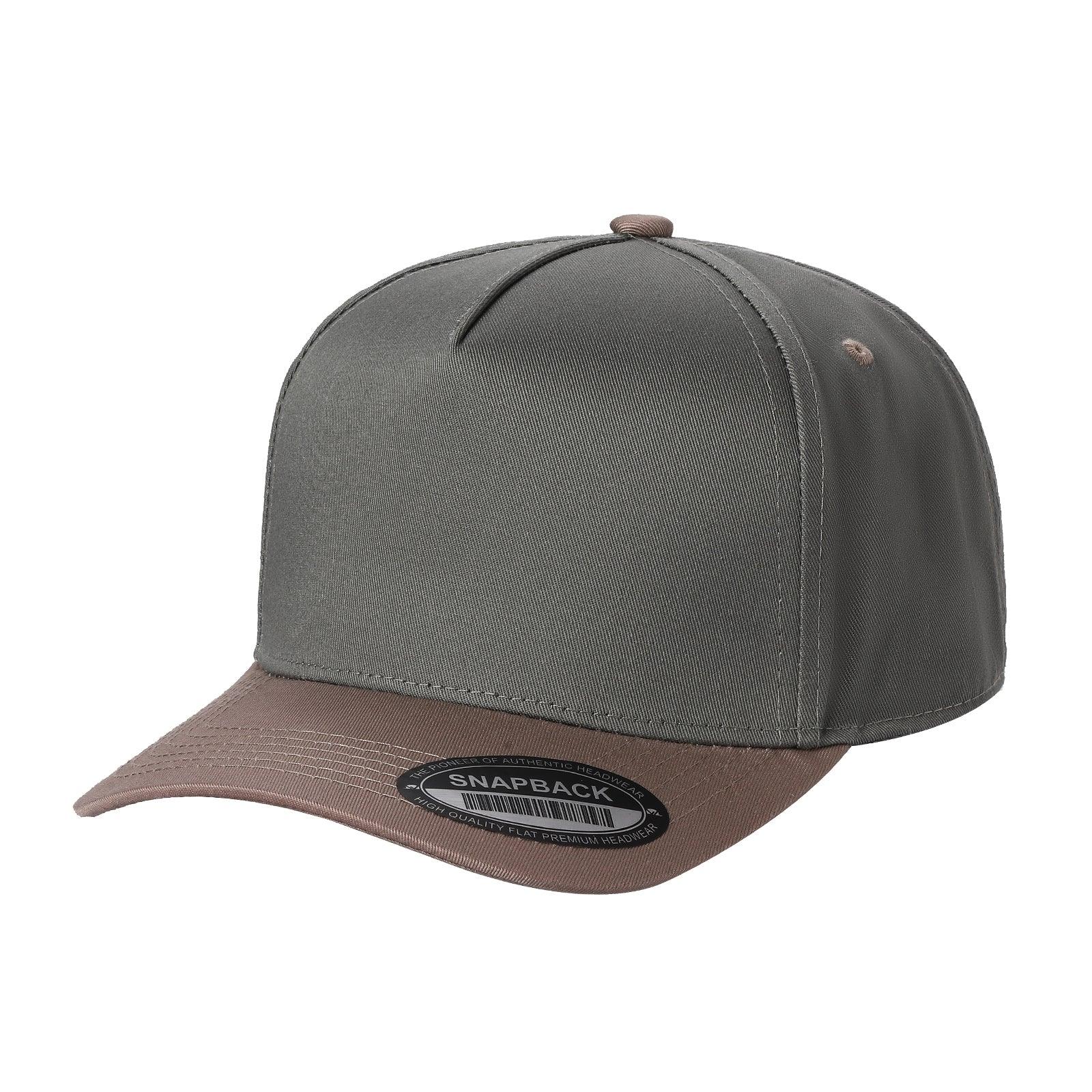 WAYCAP TC 5-Panel Snapback Hat TAN/BLK
