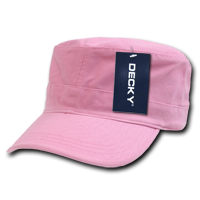 DECKY GRM Washed Cotton G.I. Cap, Low Profile, 5-Panel, Hook & Loop