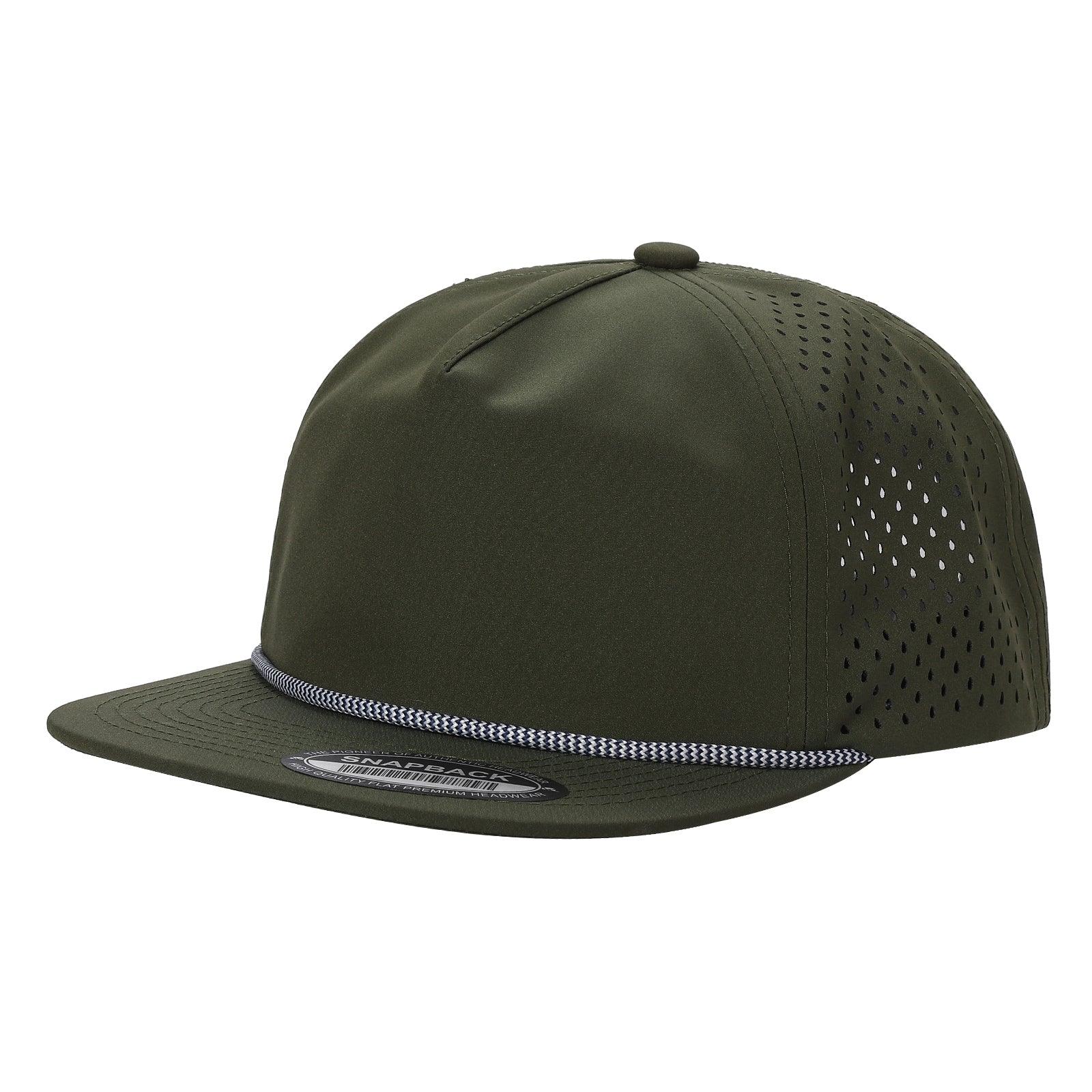 BOX 5WPR-5PANEL WATER PROOF HAT WITH ROPE