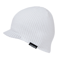 DECKY K006 Waffle Knit Visor Beanie