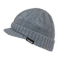 Decky Kosciuszko Rib and Cable Knit Beanie | K007