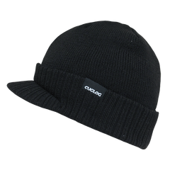 DECKY Ararat Rib Knit Beanie with Visor, 100% Acrylic