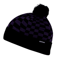 DECKY Changbai Checkered Pom Beanie | K019