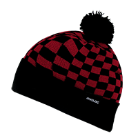 DECKY Changbai Checkered Pom Beanie | K019