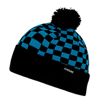 DECKY Changbai Checkered Pom Beanie | K019