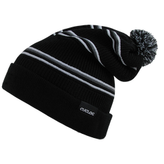 DECKY Kinabalu Beanie with Pom Pom, Striped Pattern | K020