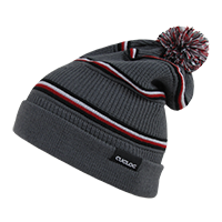 DECKY Kinabalu Beanie with Pom Pom, Striped Pattern | K020