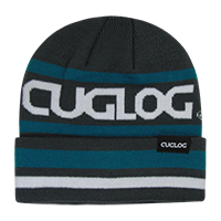 DECKY Kailash Cuffed Beanie, Striped Braided Design | K022