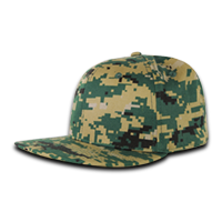 Decky RP1 6-Panel High Profile Structured Acrylic/Polyester Fitted Cap