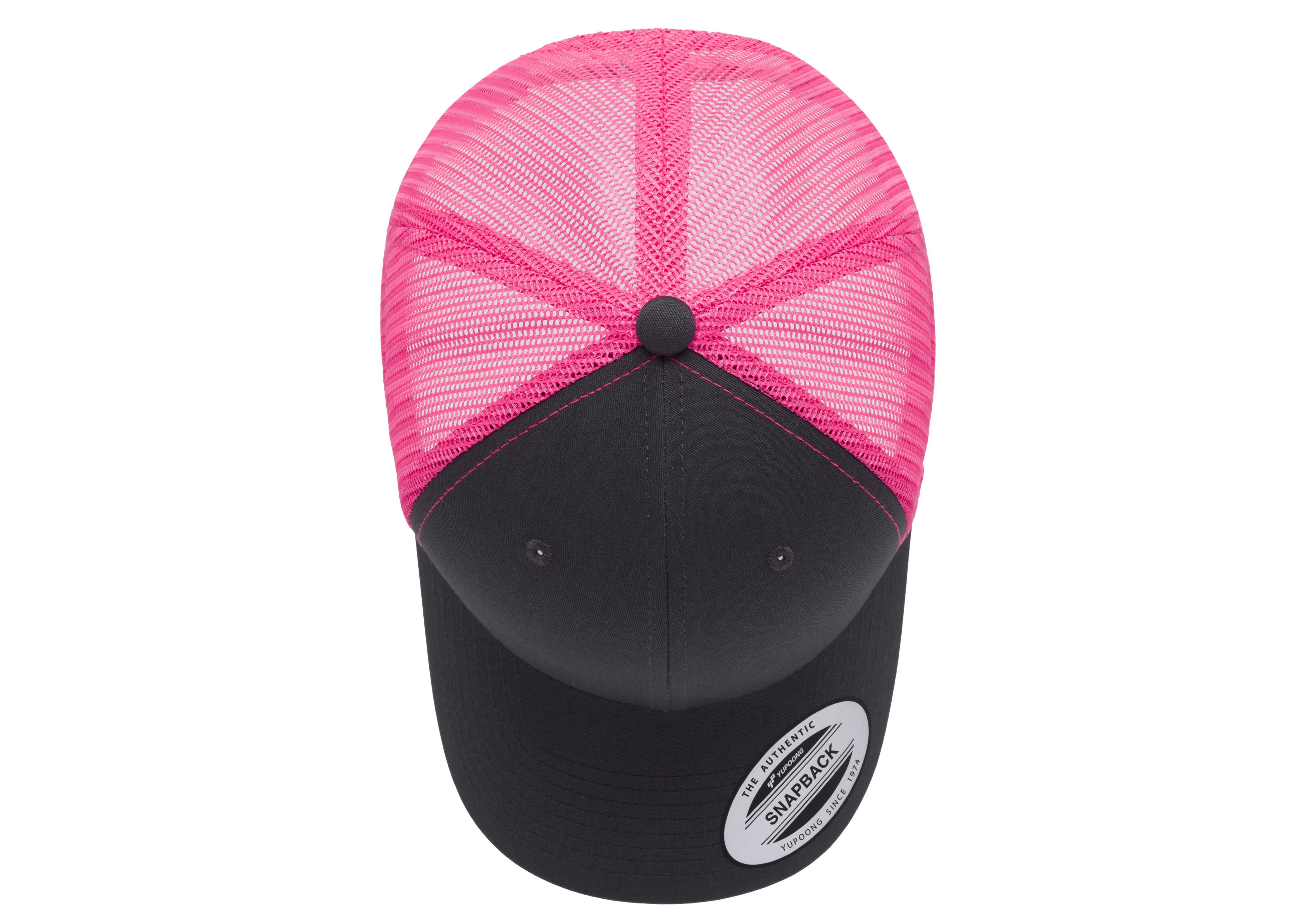 YP Classics Retro Trucker Cap 2-Tone Snapback