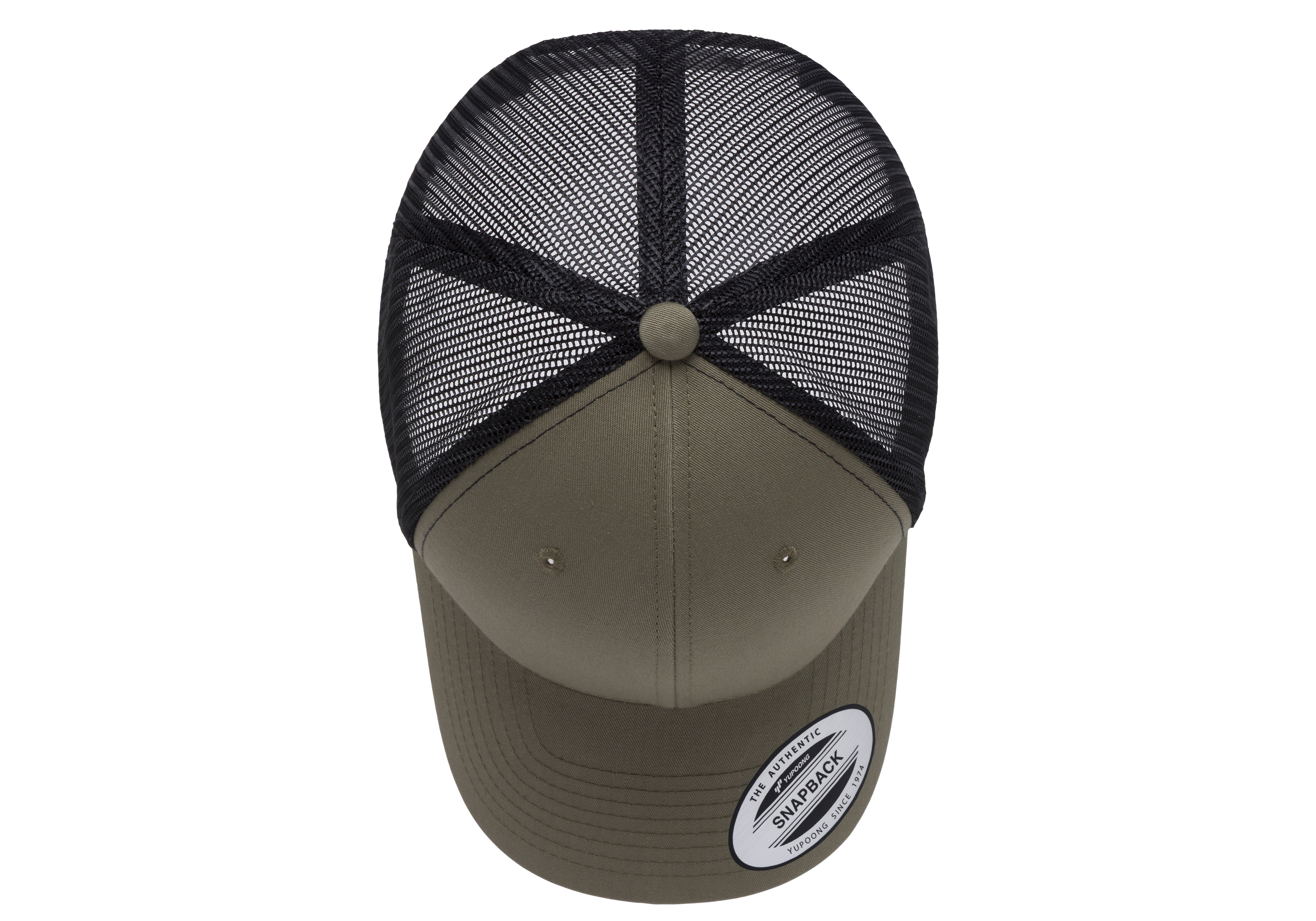 YP Classics Retro Trucker Cap 2-Tone Snapback