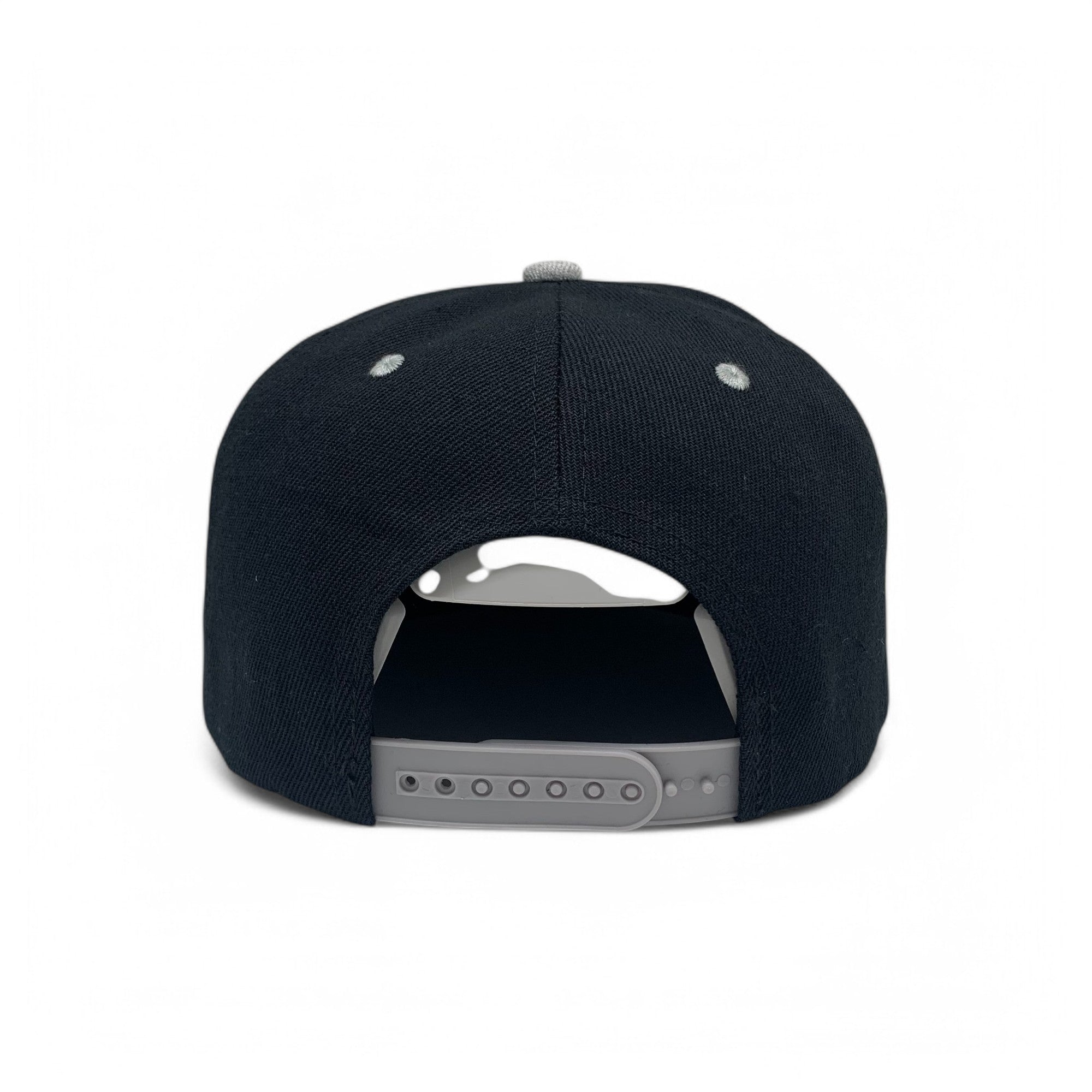 Basic Cap Plain Poly Snapback Hat 8002
