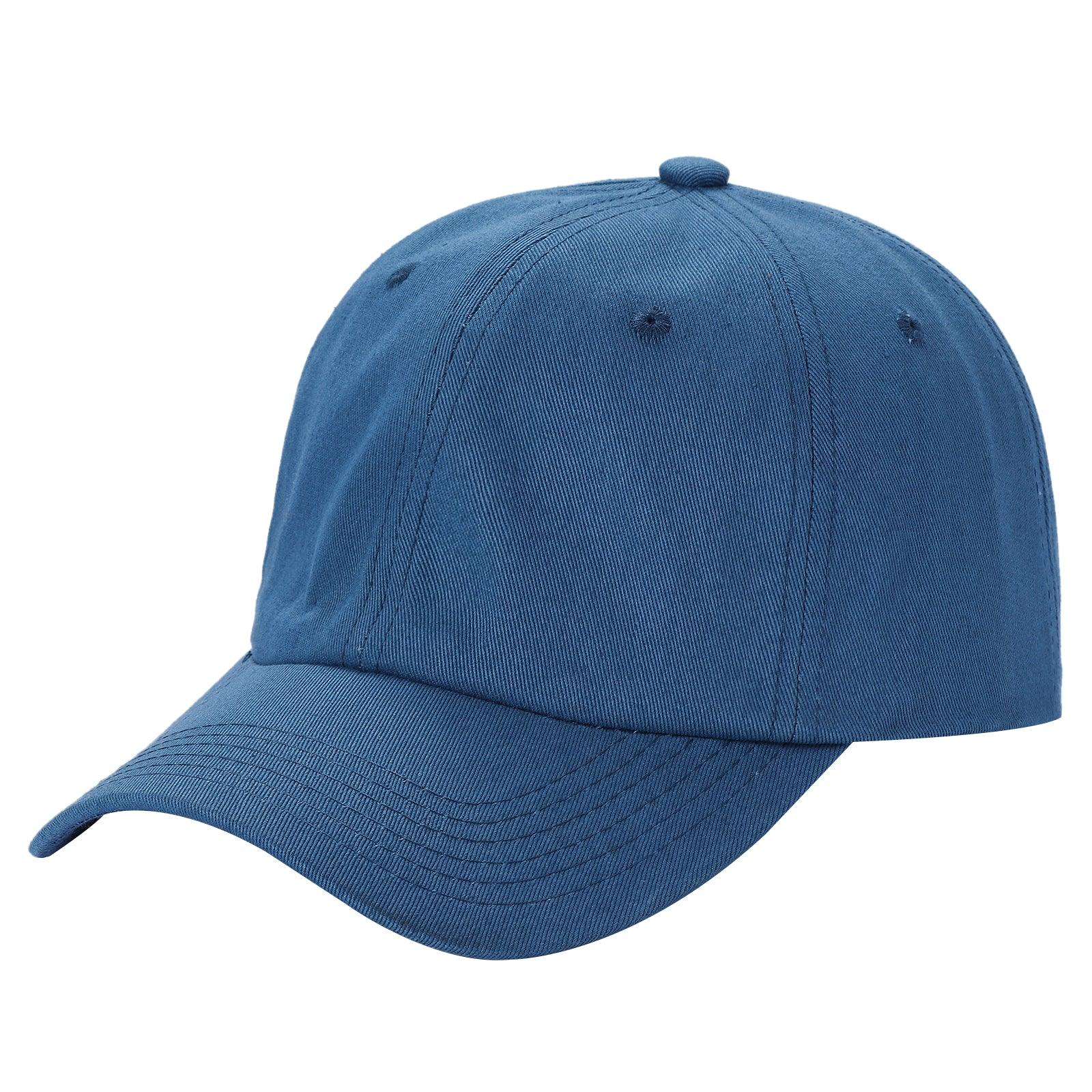 WAYCAP 100% Cotton Dad Hat Adjustable Strap Low Profile