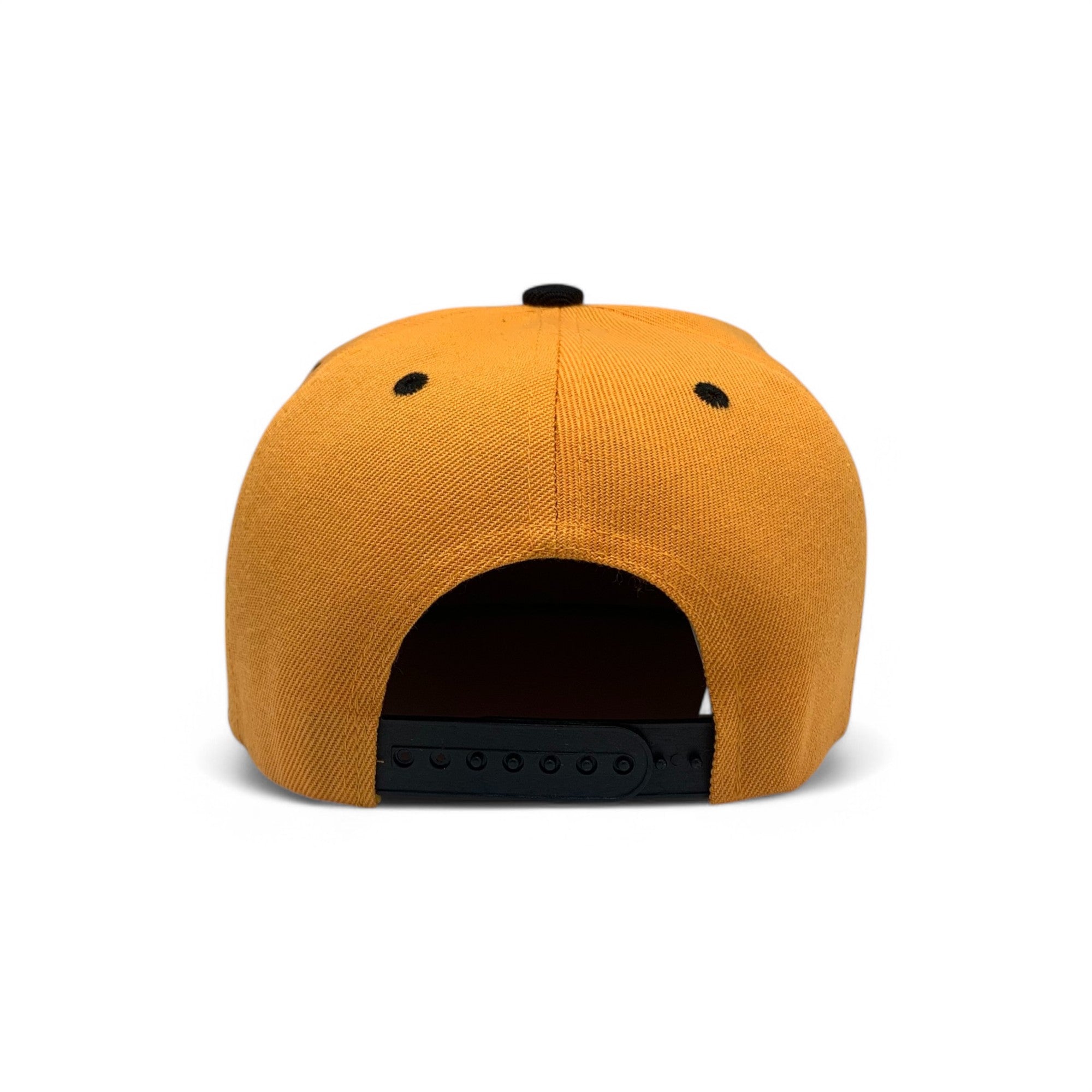 Basic Cap Plain Poly Snapback Hat 8002