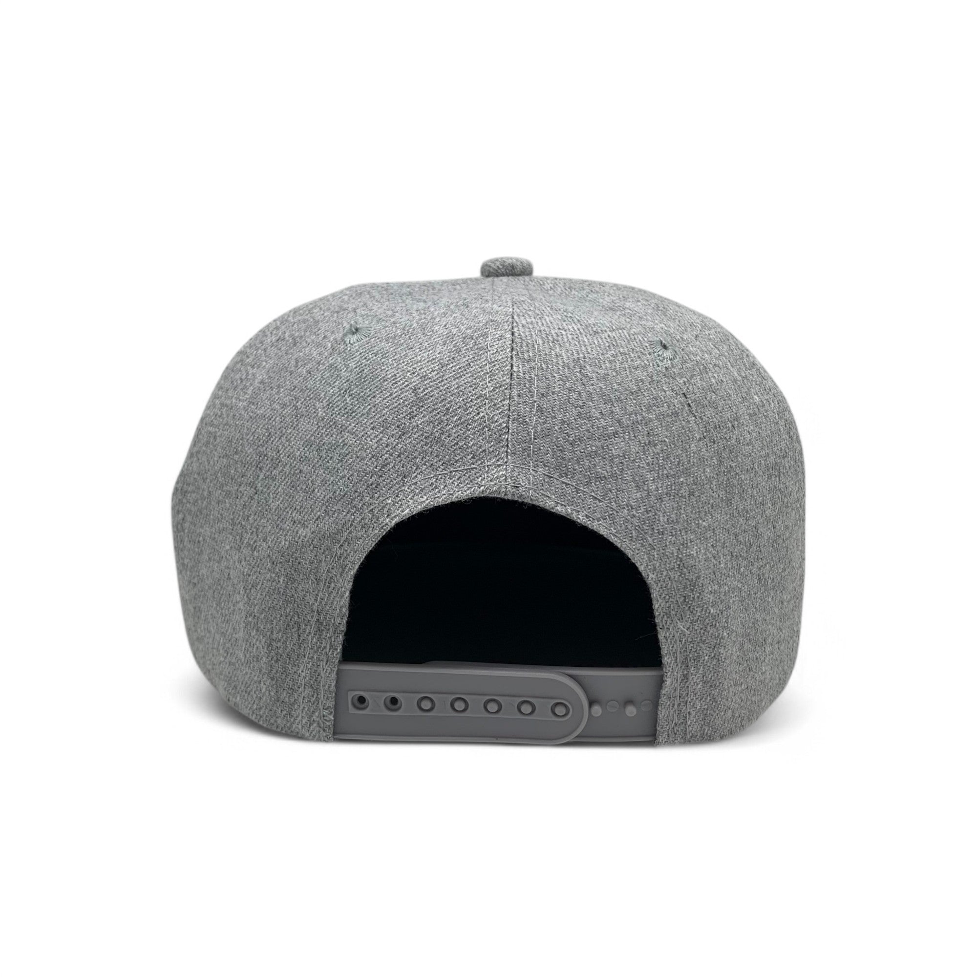 Basic Cap Plain Poly Snapback Hat 8002