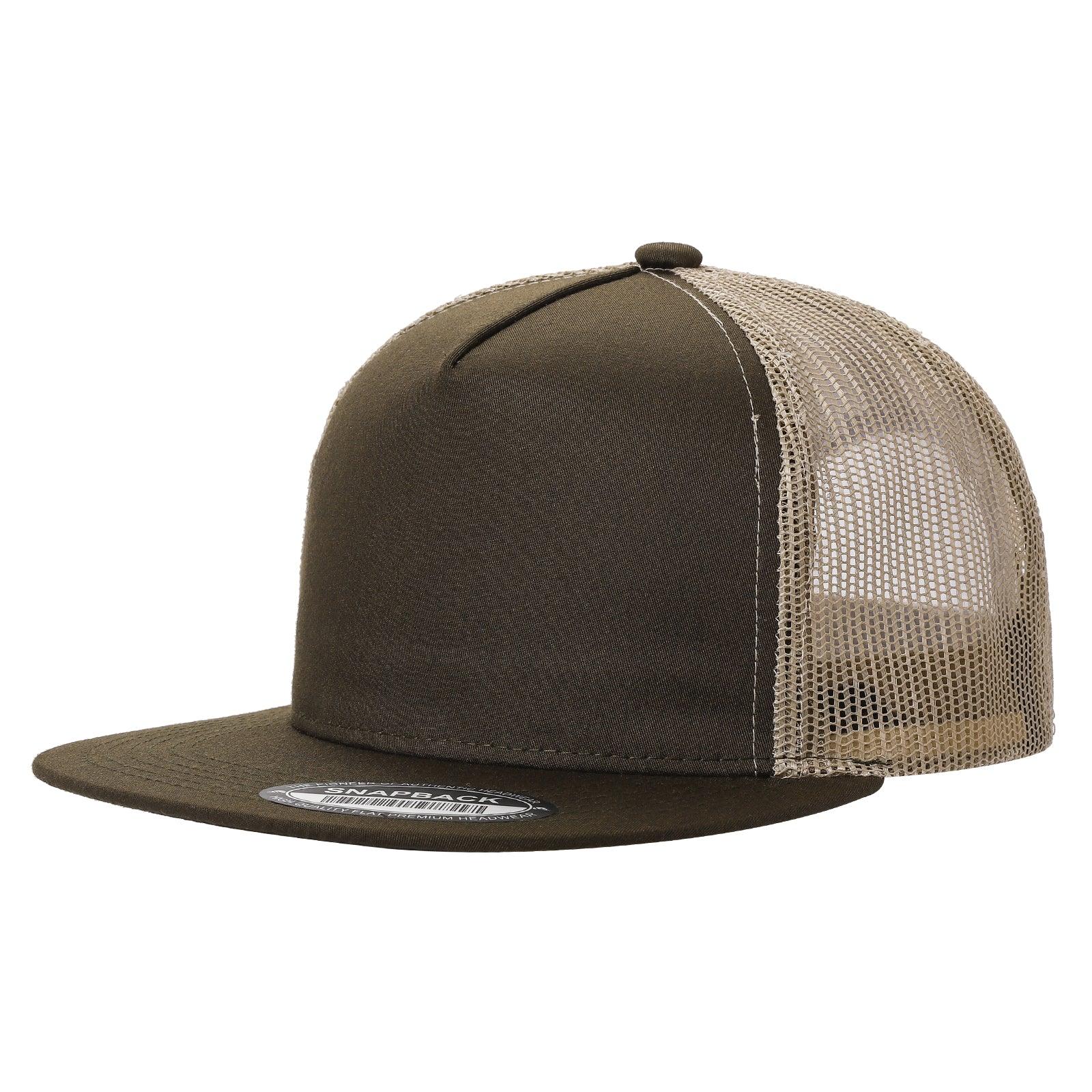 WAYCAP 5TFTM 5-Panel Tencel Solid & 2-Tone Trucker Hat