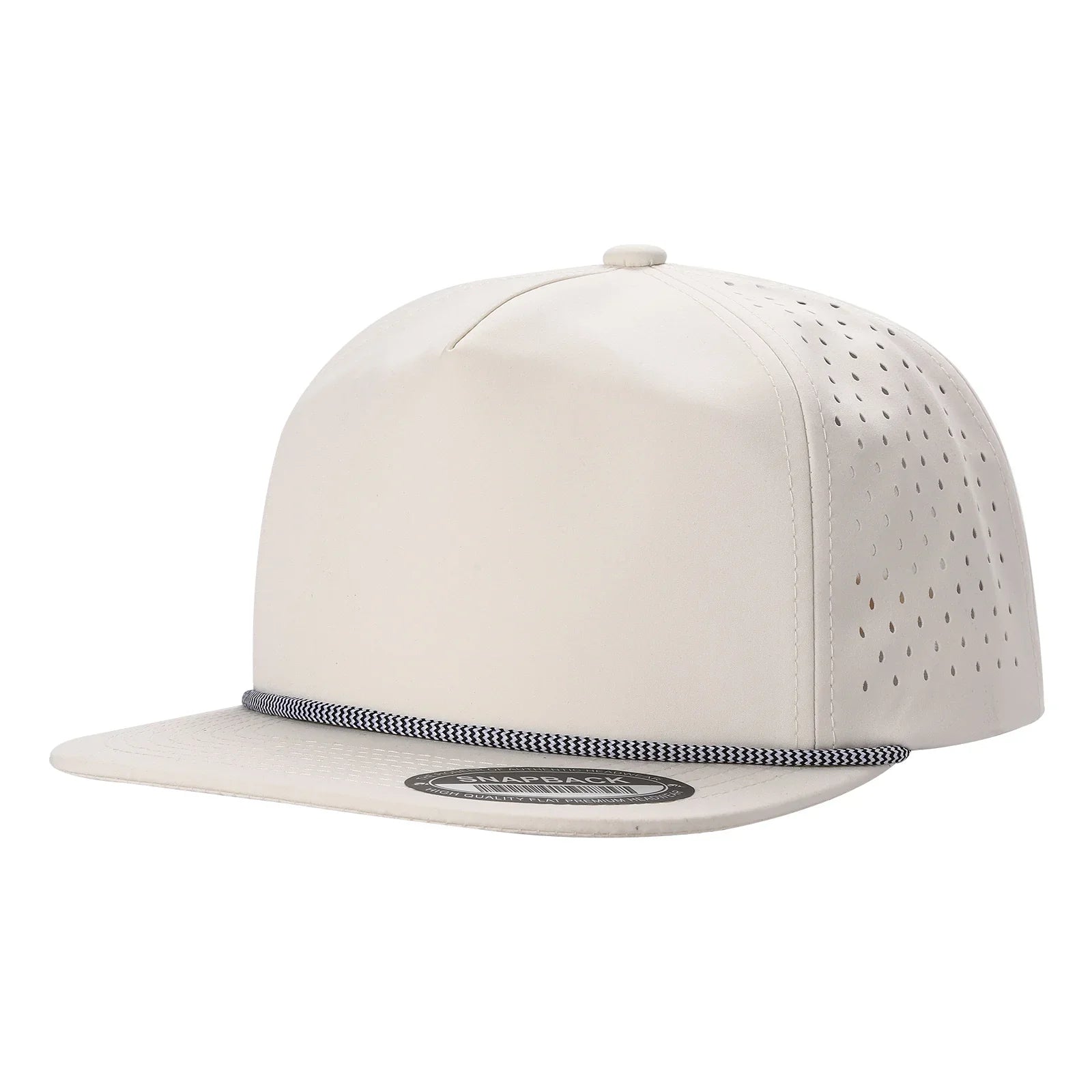 Waycap 5-Panel Waterproof Hat with Rope