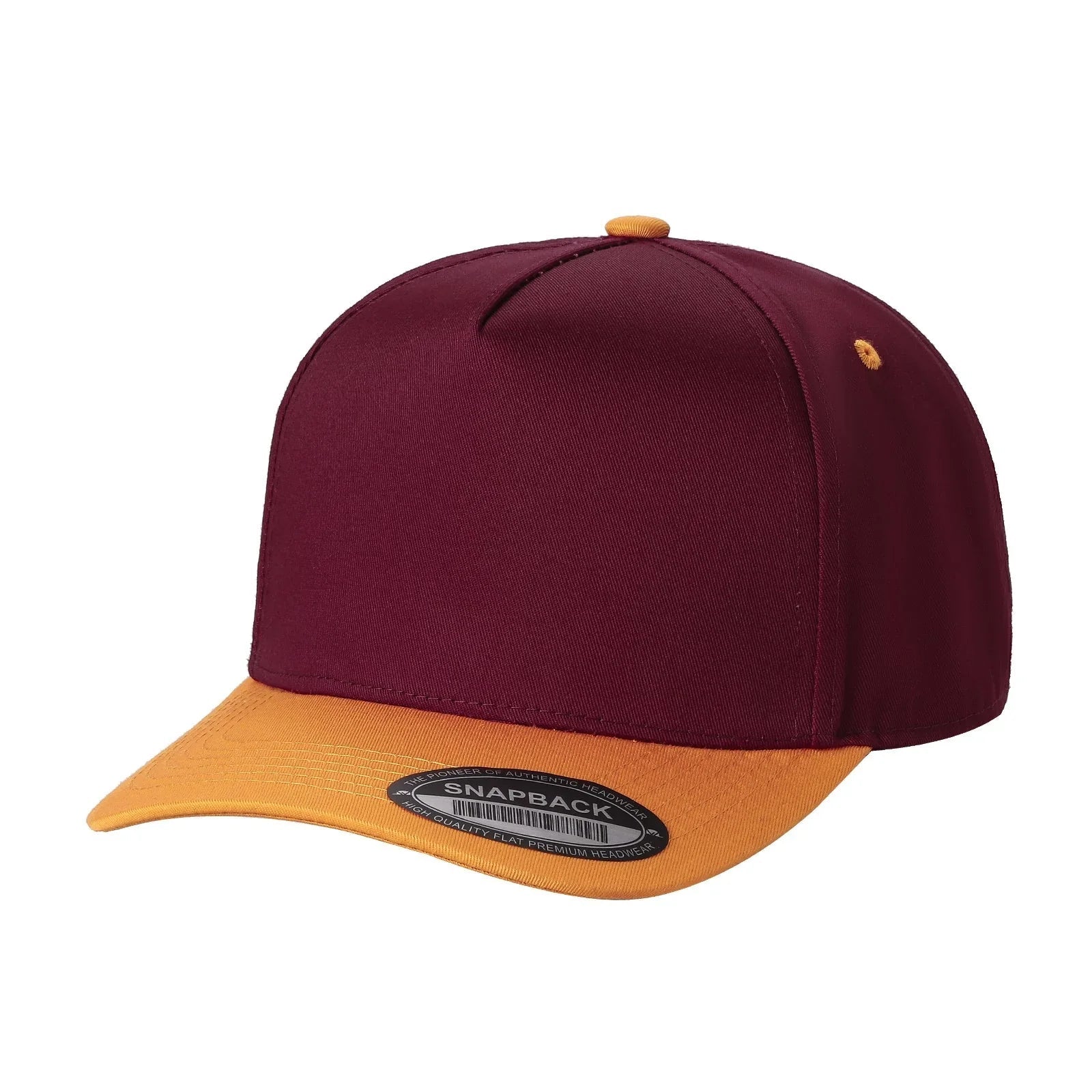 WAYCAP TC 5-Panel Snapback Hat TAN/BLK