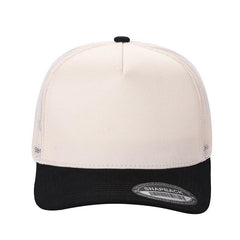 WAYCAP TCMS 5-Panel Mesh Back Trucker Hat with Suede Bill