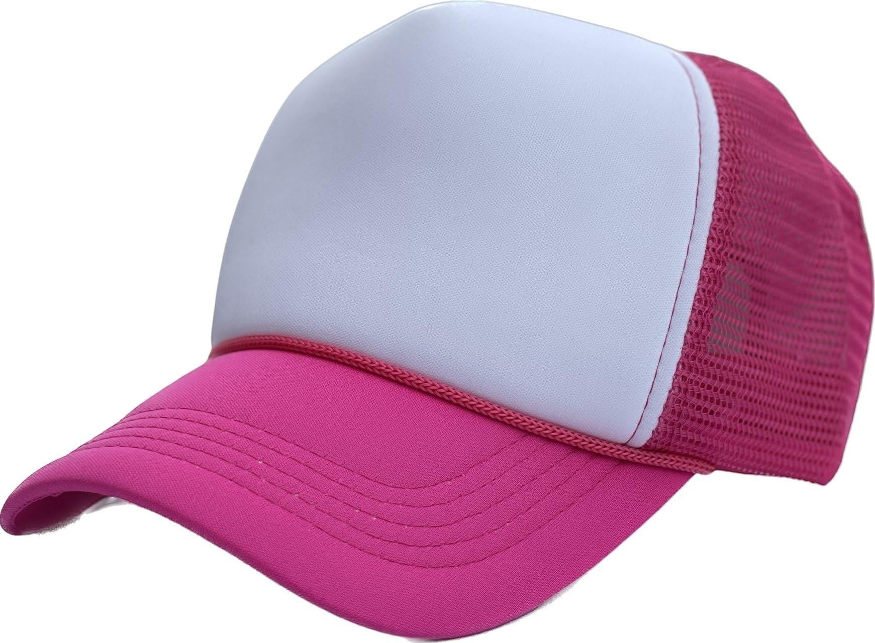 Classic Foam Front Trucker Hat With Mesh Back And Snapback Closure