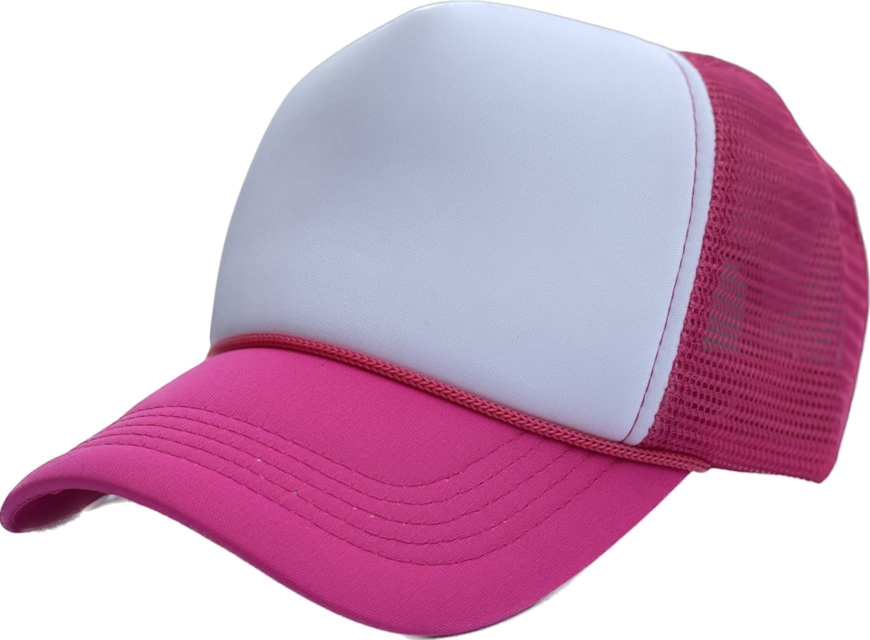 Classic Foam Front Trucker Hat With Mesh Back And Snapback Closure