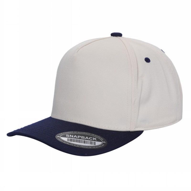 WAYCAP TC 5-Panel Snapback Hat TAN/BLK