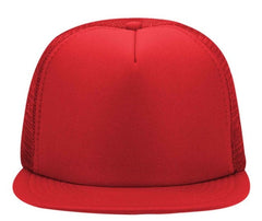 Budget Caps | Otto Foam Front Flat Visor High Crown Golf Style Mesh Back