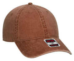 Otto Washed Pigment Dyed Cotton Twill Low Profile Pro Style