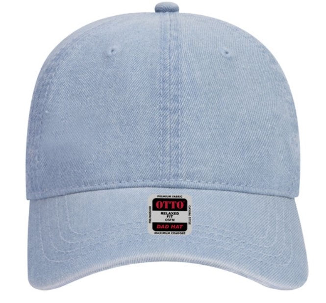 Otto Washed Pigment Dyed Denim Low Profile Pro Style