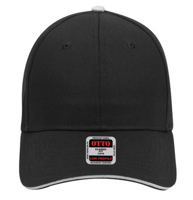 Blank Caps | Otto Cotton Twill Sandwich Visor Low Profile Pro Style