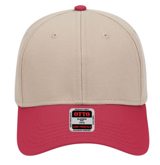 Blank Caps | Otto Cotton Twill Low Profile Pro Style