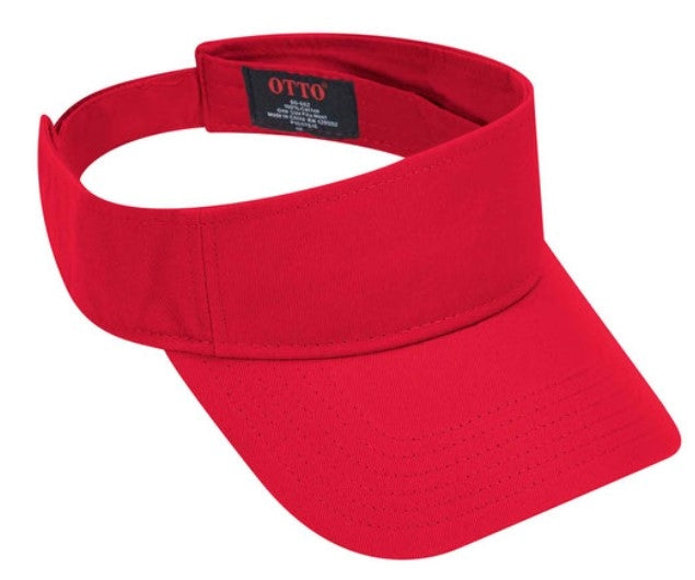 Otto Budget Caps | Otto Cotton Twill Sun Visor